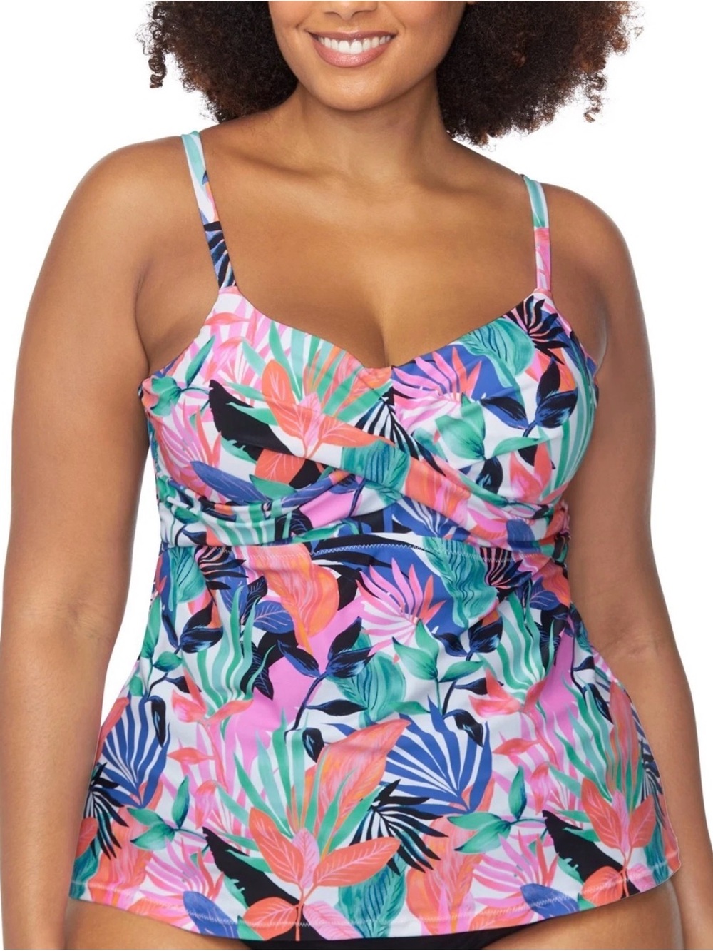 Raisins Curve Women’s Plus Size Aries Tankini Top